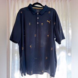 Men’s Navy Puma Polo - XXL